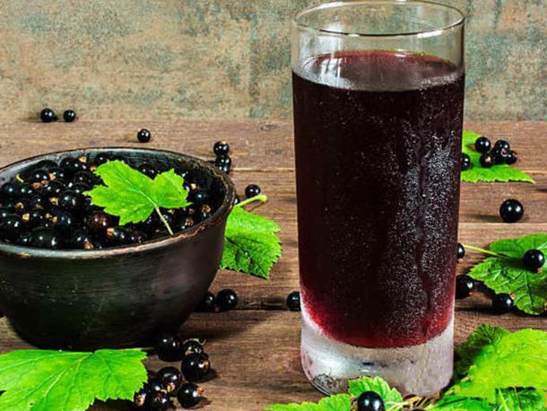 Морс из черной смородины