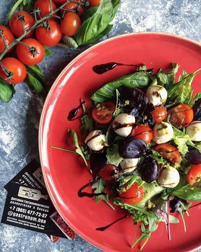 Caprese салат в креманке