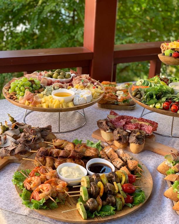 Sneak Grill Box - ассорти шашлычков на шпажках