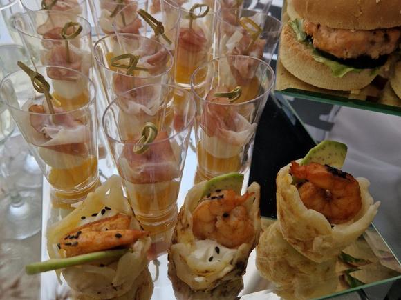 Фуршет канапе на 350 персон в Краснодаре